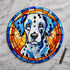 Dalmatian Glass Suncatcher Worktop Saver